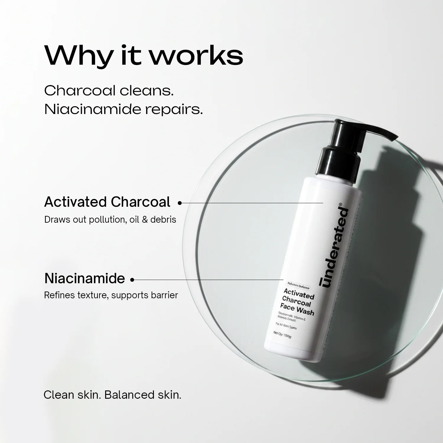 Activated Charcoal Pollution Defence Face Wash - Image 3