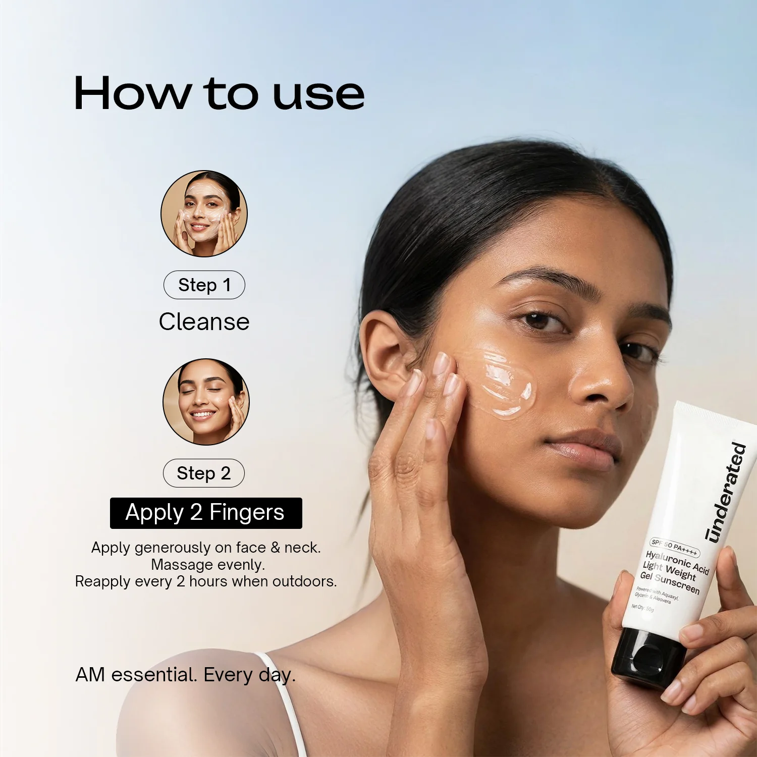 Hyaluronic Acid Lightweight Gel Sunscreen SPF 50 PA++++ - Image 8