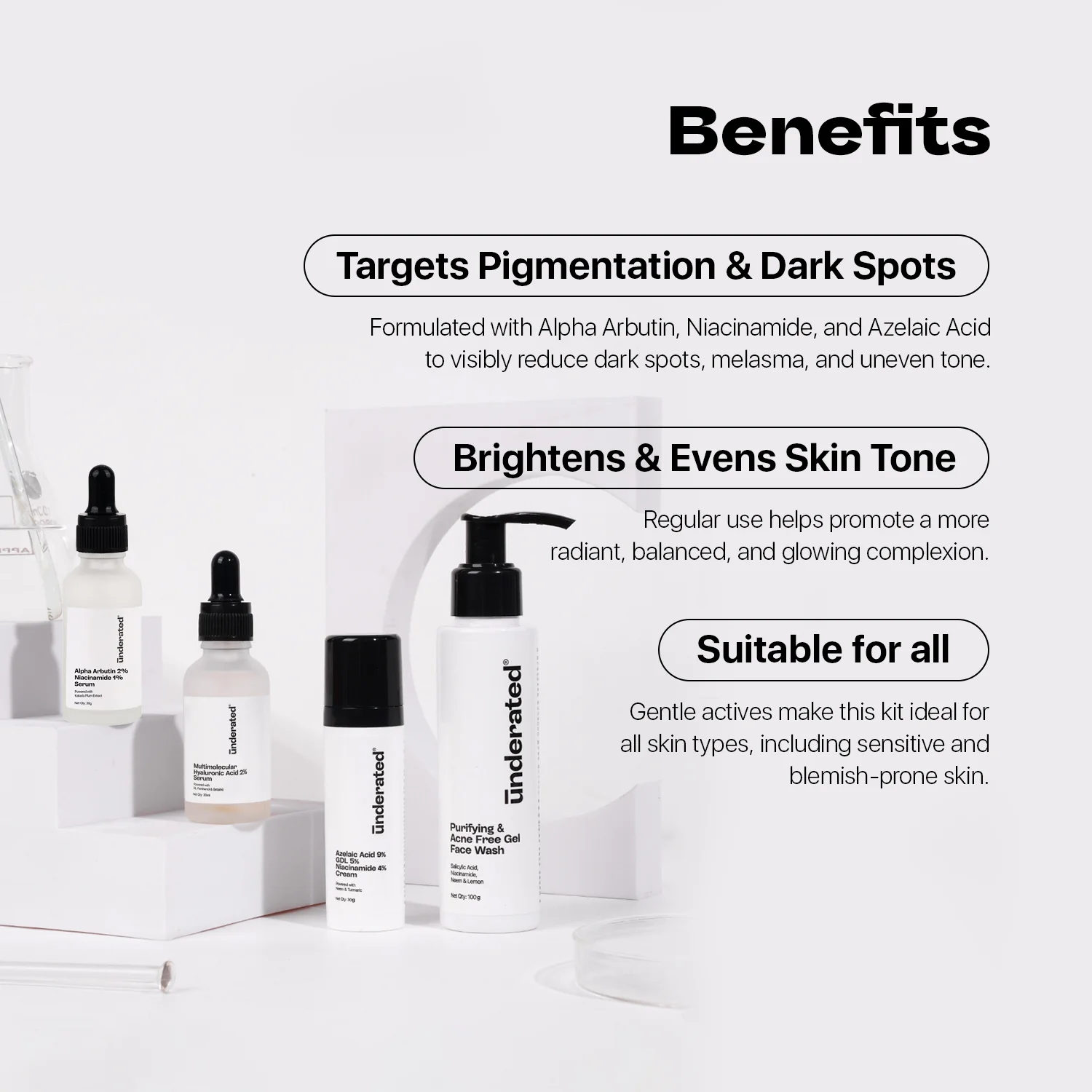 Pigmentation & Dark Spot Correction Kit For Men & Women - Image 7